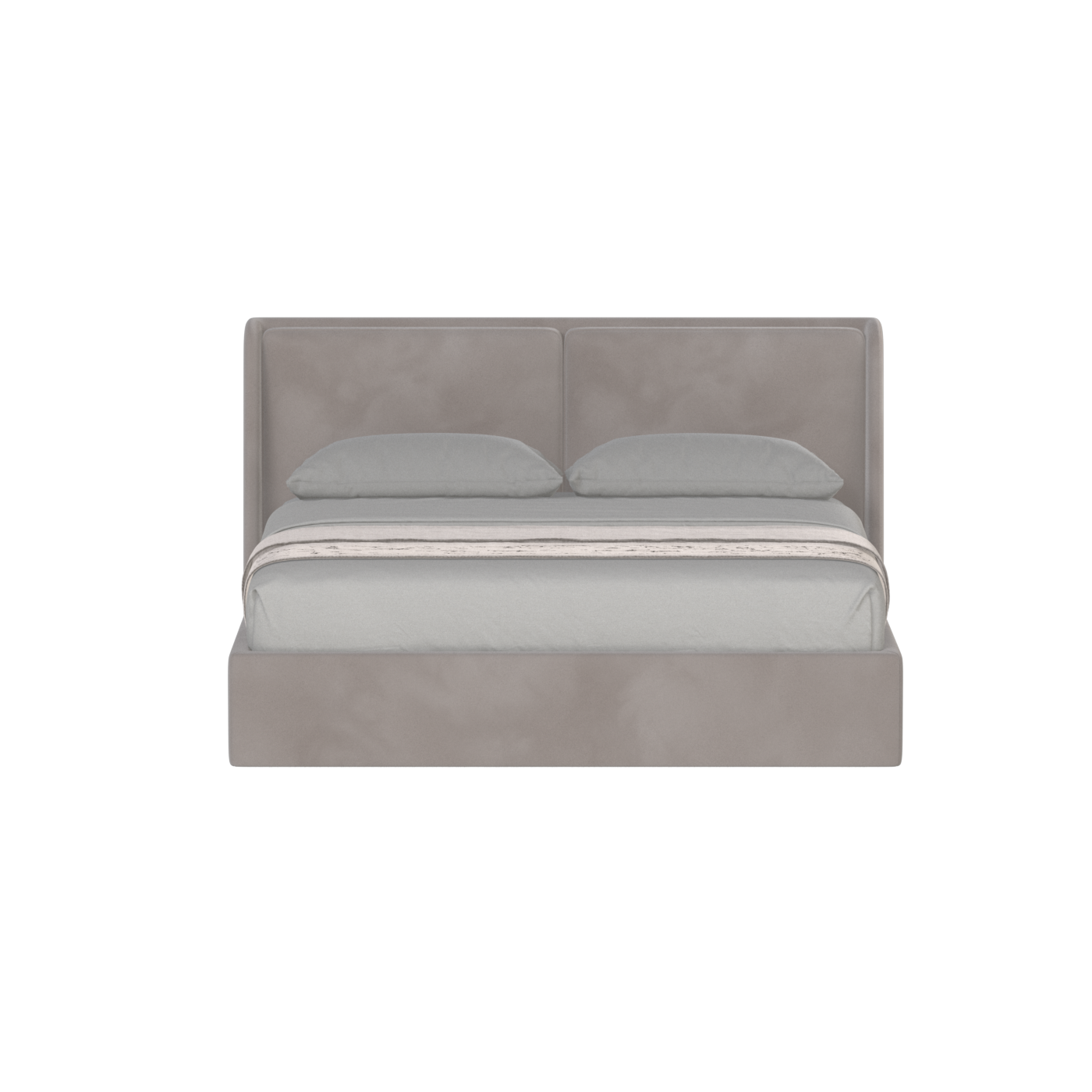 Ruby Upholstered Double Bed in Premium Fabric