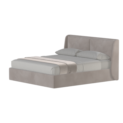 Ruby Upholstered Double Bed in Premium Fabric