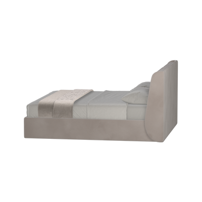 Ruby Upholstered Double Bed in Premium Fabric