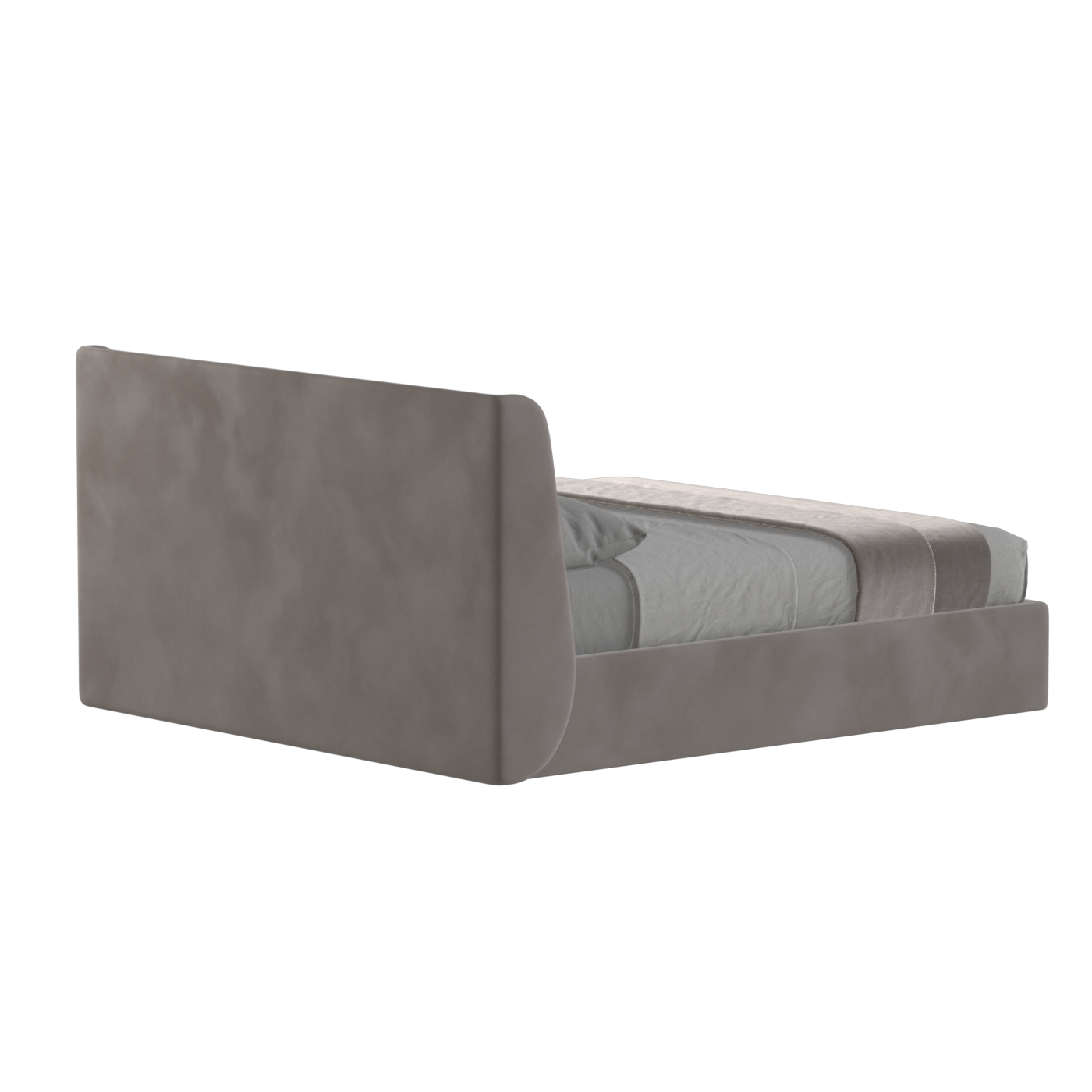 Ruby Upholstered Double Bed in Premium Fabric