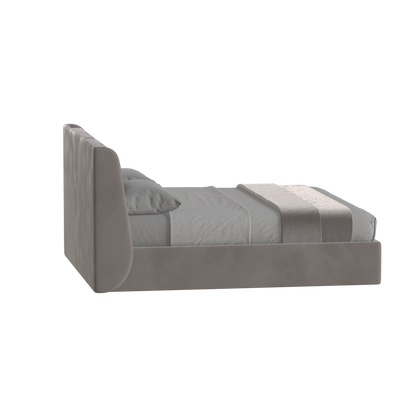 Ruby Upholstered Double Bed in Premium Fabric
