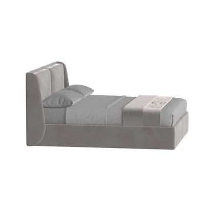 Ruby Upholstered Double Bed in Premium Fabric