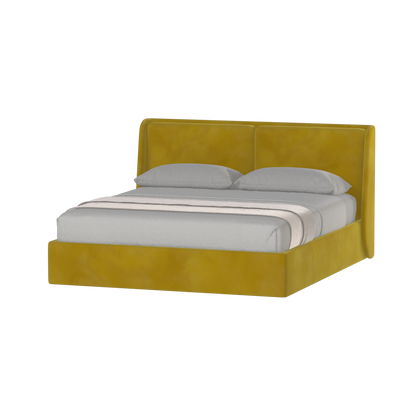 Ruby Upholstered Double Bed in Premium Fabric