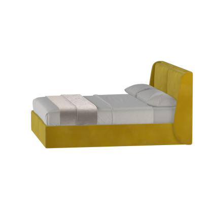 Ruby Upholstered Double Bed in Premium Fabric
