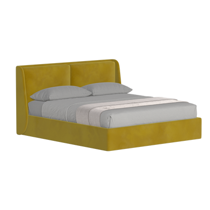 Ruby Upholstered Double Bed in Premium Fabric