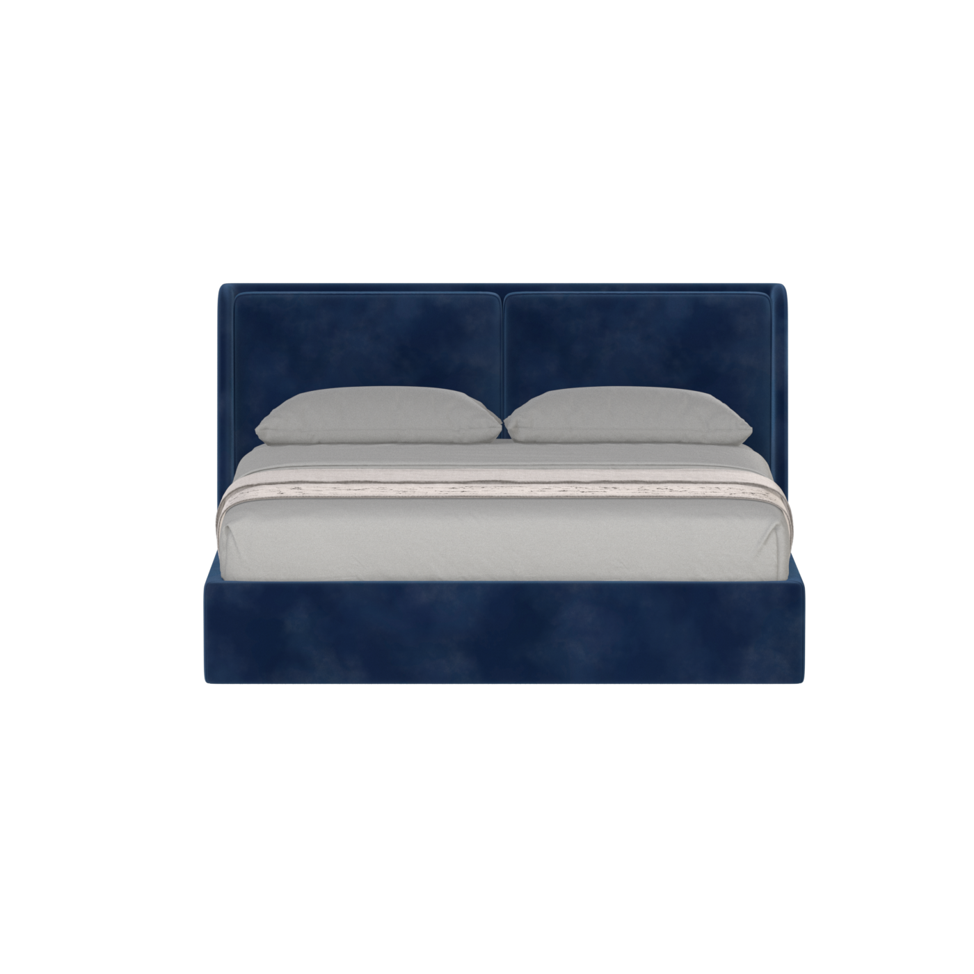 Ruby Upholstered Double Bed in Premium Fabric