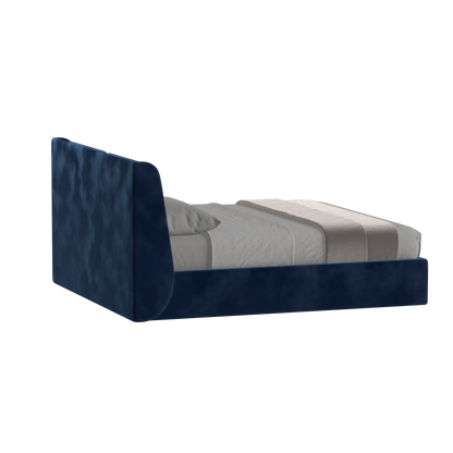 Ruby Upholstered Double Bed in Premium Fabric