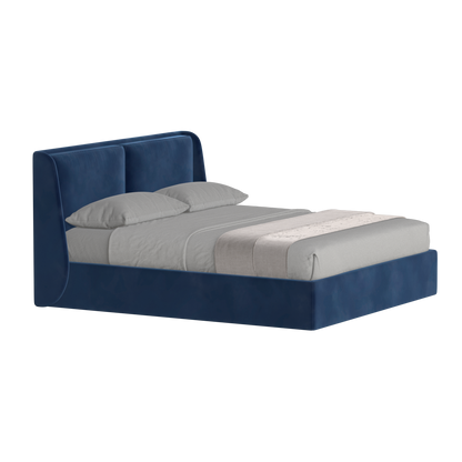 Ruby Upholstered Double Bed in Premium Fabric
