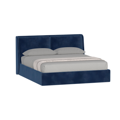 Ruby Upholstered Double Bed in Premium Fabric