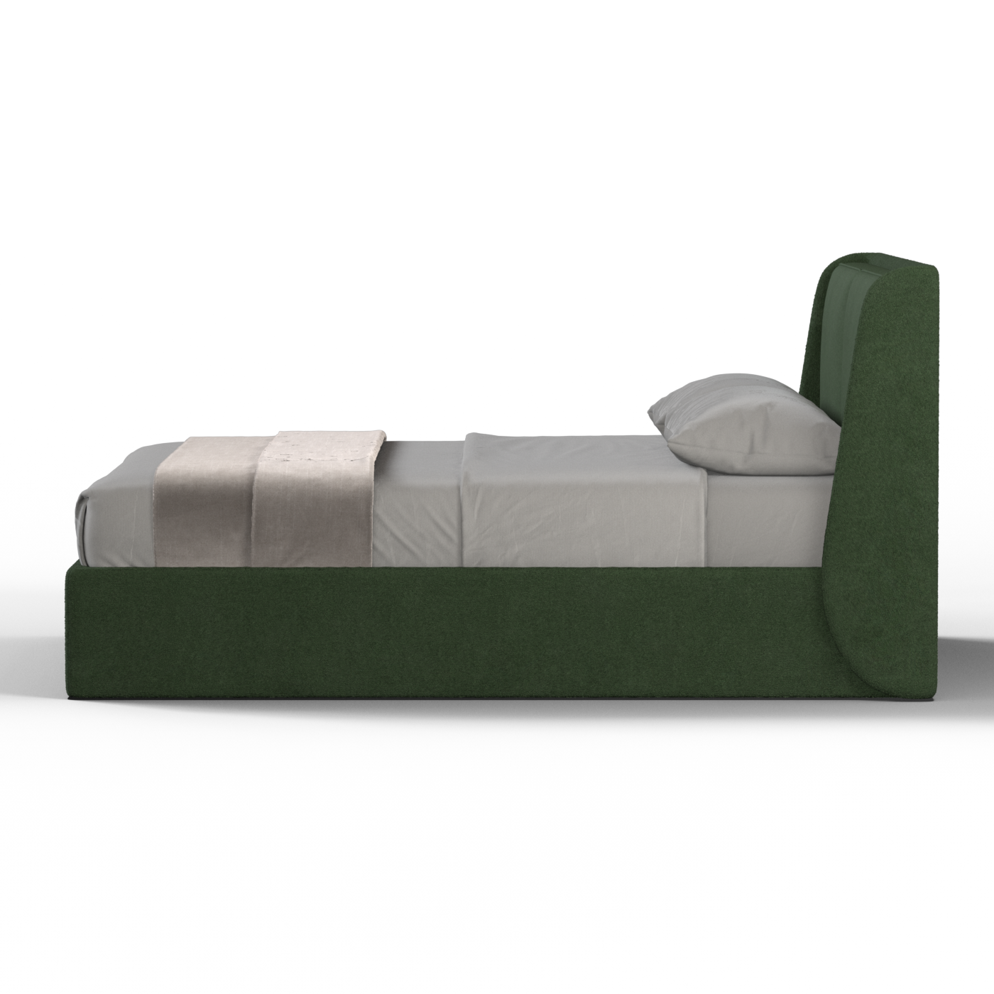 Ruby Upholstered Double Bed in Premium Fabric