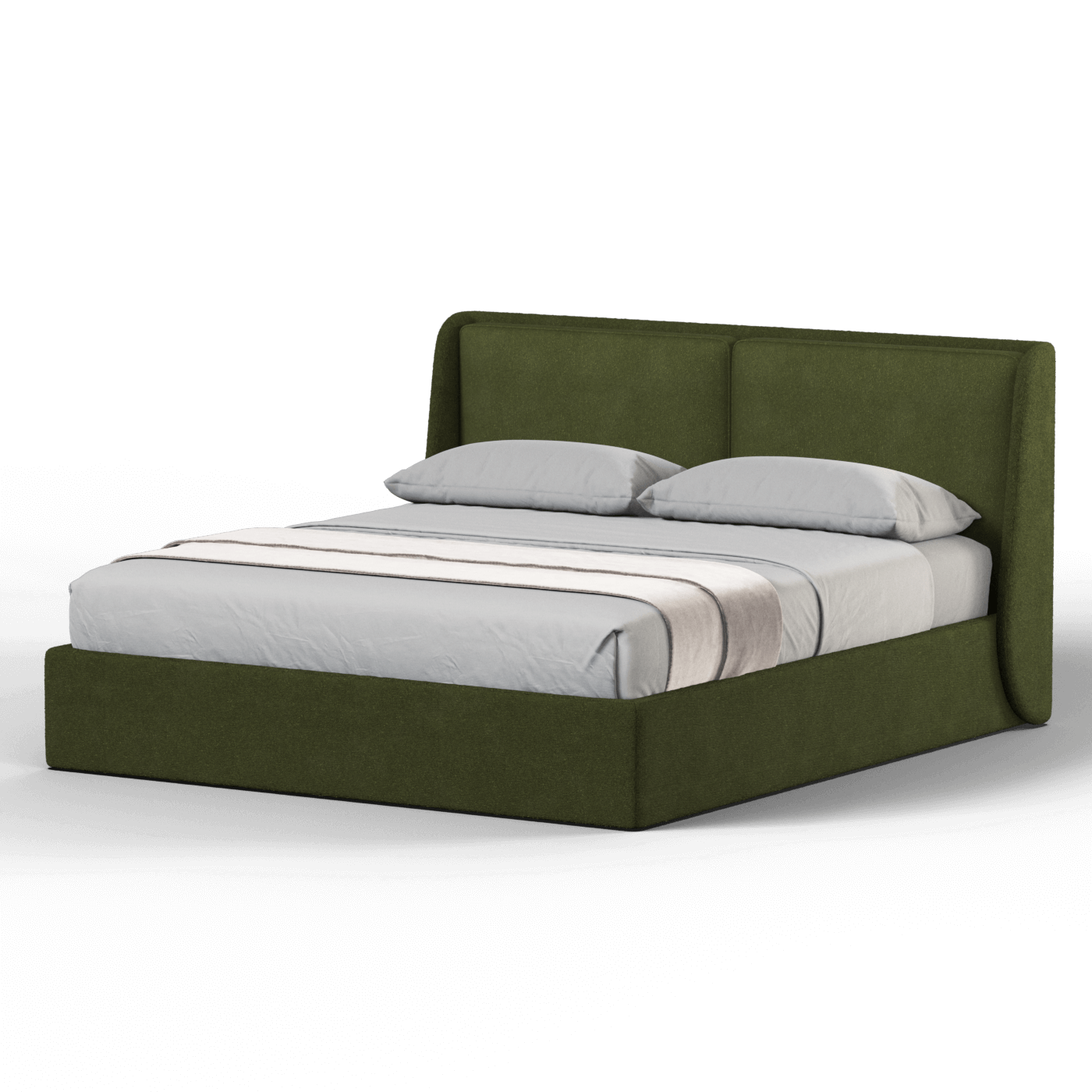 Ruby soft headboard bed