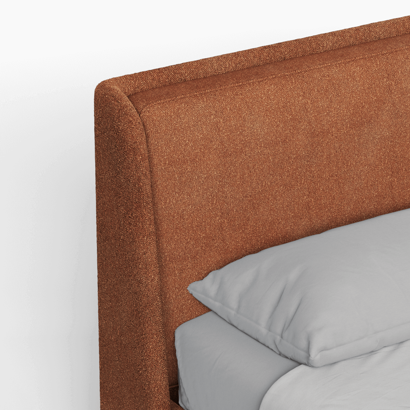 Ruby Upholstered Double Bed in Premium Fabric