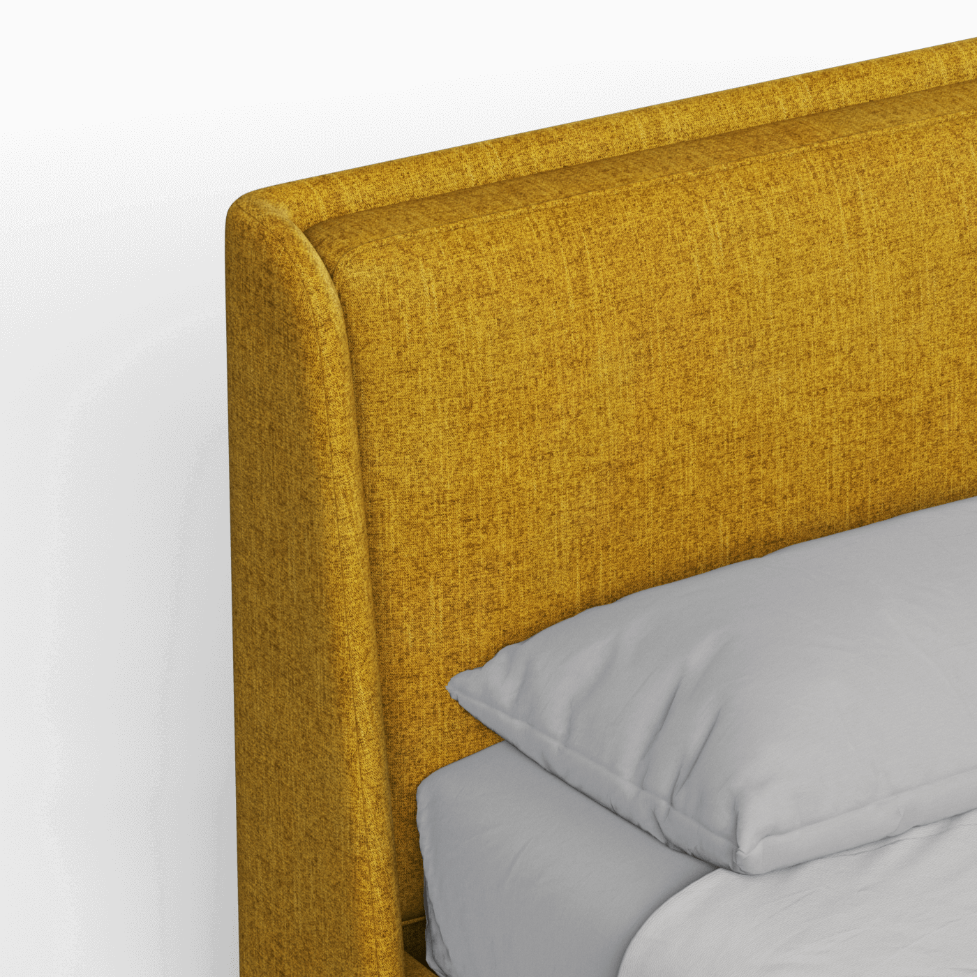 Ruby Upholstered Double Bed in Premium Fabric