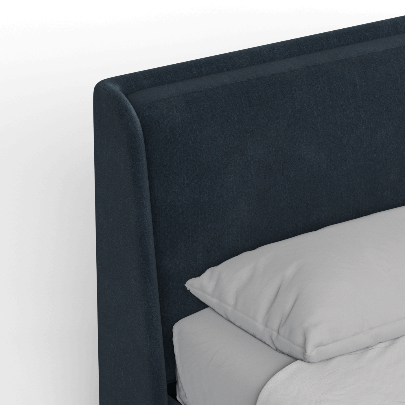 Ruby Upholstered Double Bed in Premium Fabric