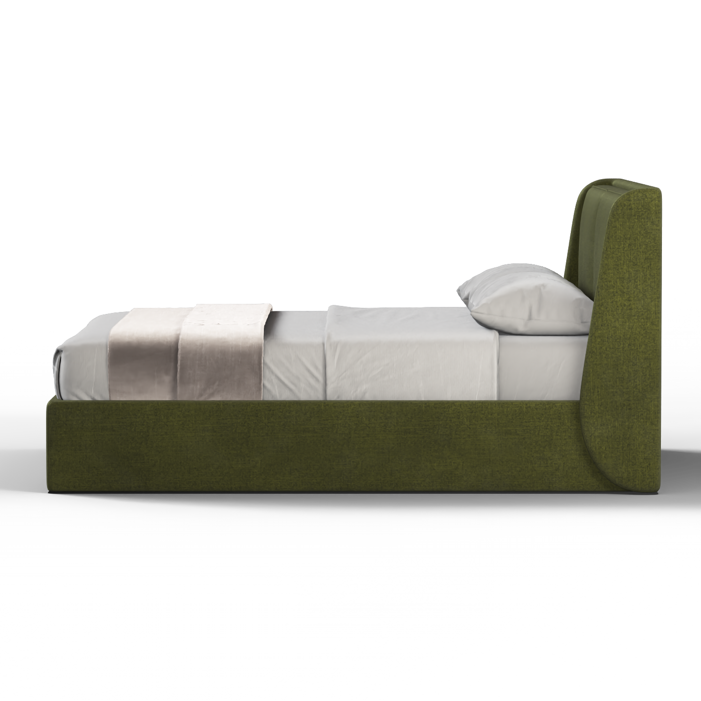 Ruby Upholstered Double Bed in Premium Fabric