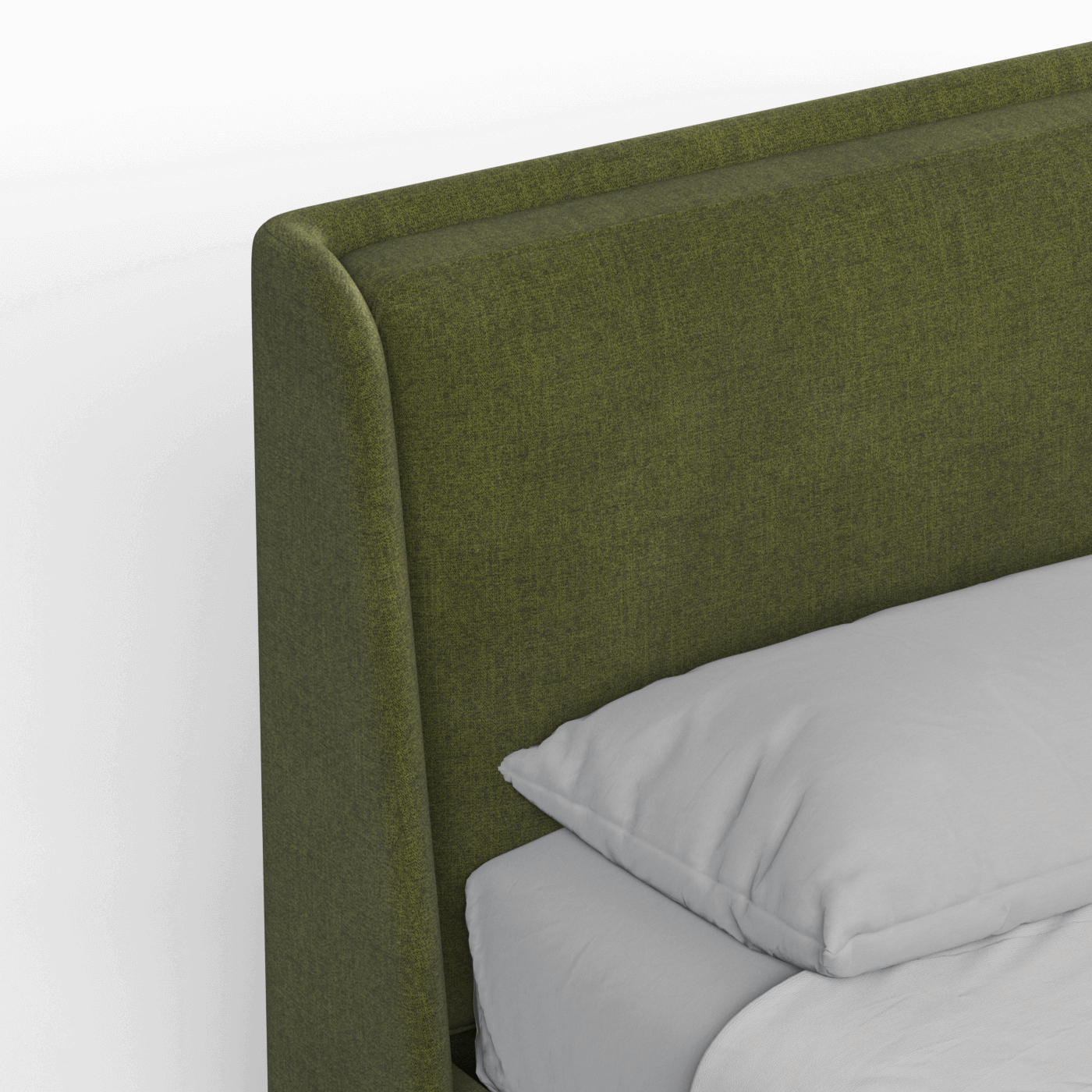 Ruby Upholstered Double Bed in Premium Fabric