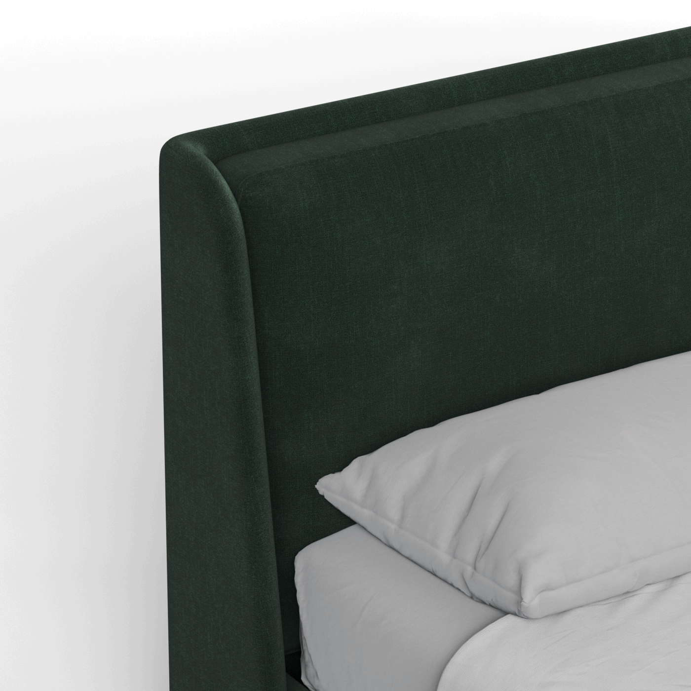 Ruby Upholstered Double Bed in Premium Fabric
