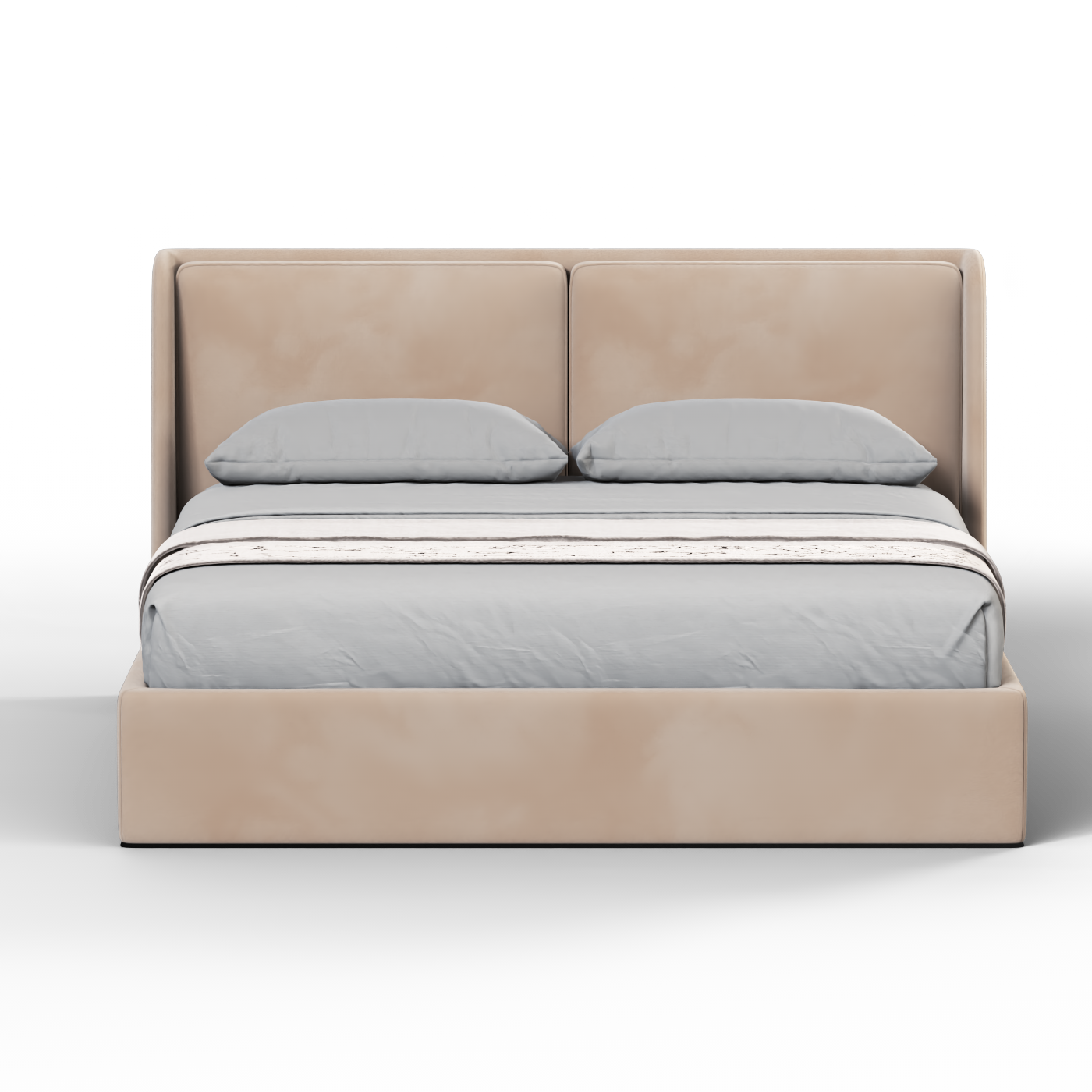 Ruby soft headboard bed