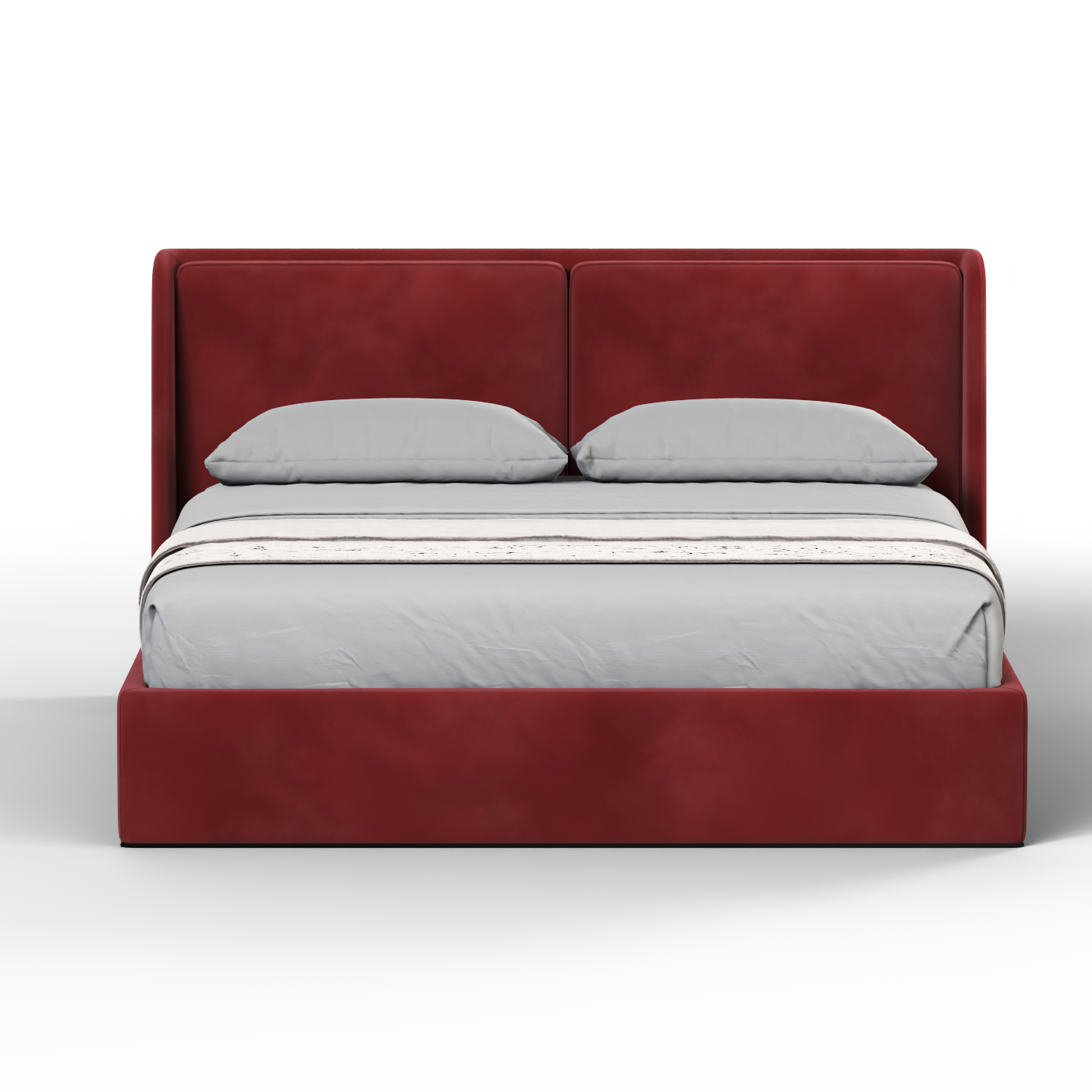 Ruby soft headboard bed