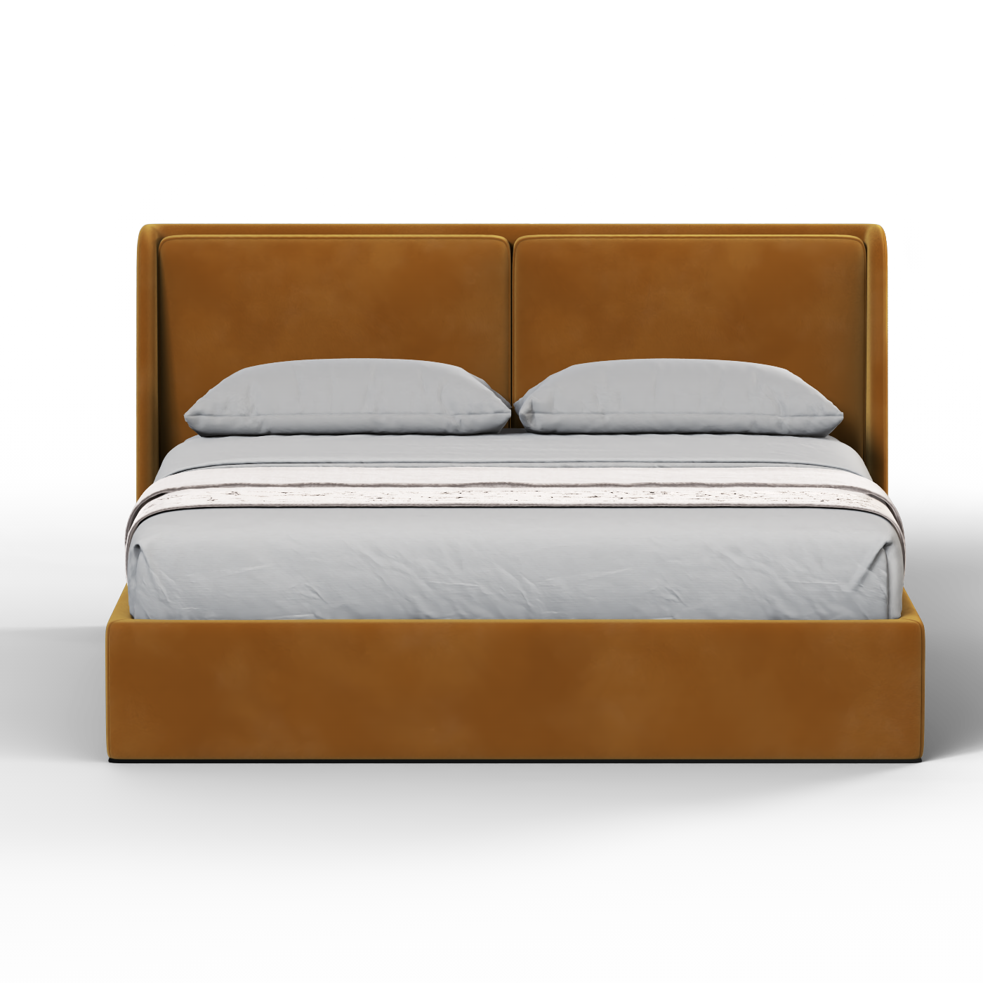 Ruby Upholstered Double Bed in Premium Fabric