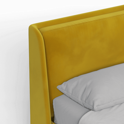 Ruby soft headboard bed