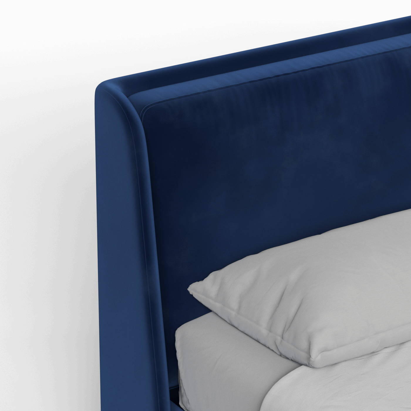 Ruby soft headboard bed