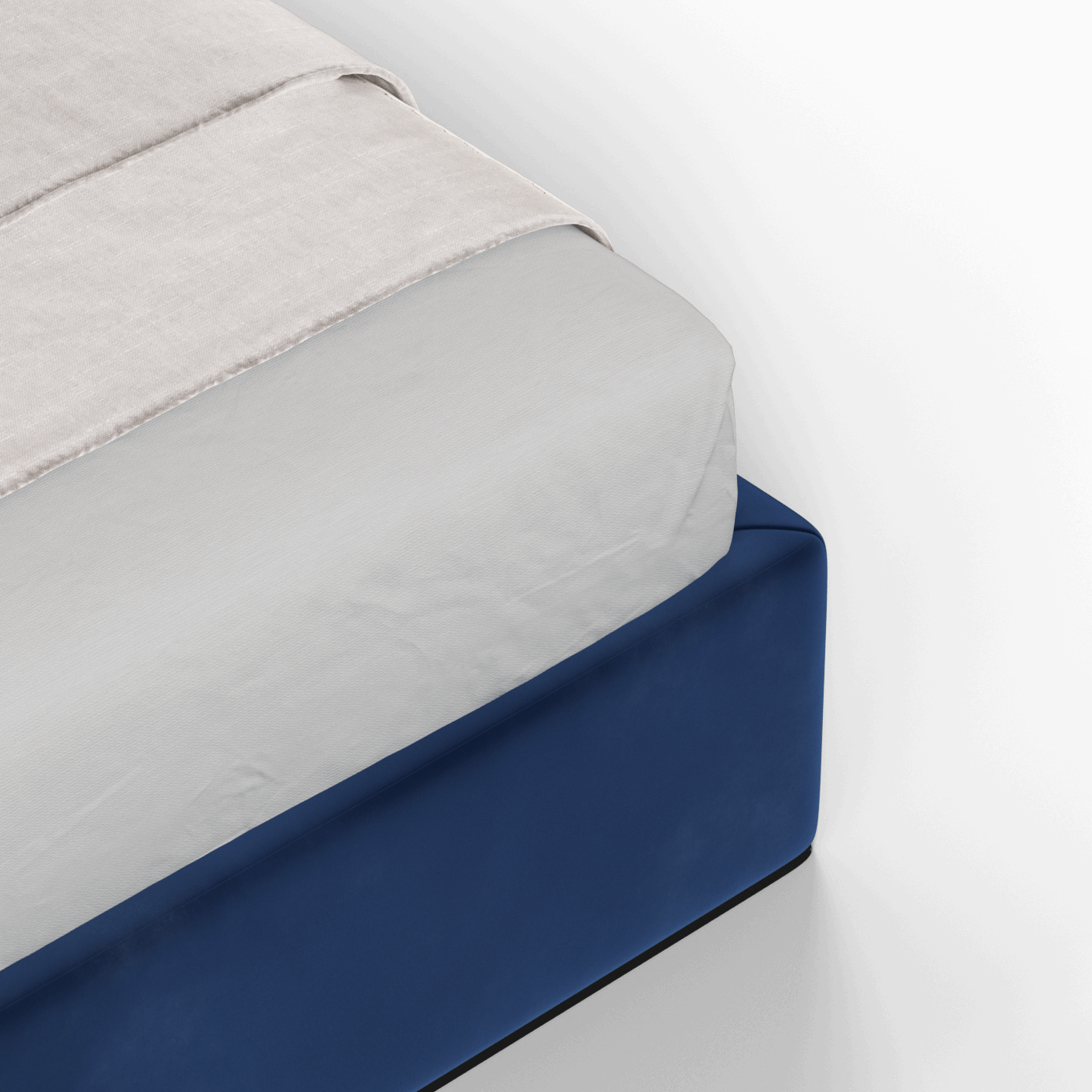 Ruby Upholstered Double Bed in Premium Fabric