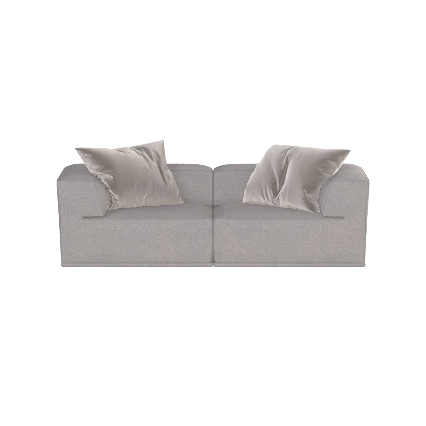 Savile Sofa — Compact Form with Wide Straight Armrests