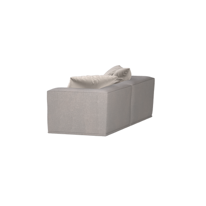 Savile Sofa — Compact Form with Wide Straight Armrests