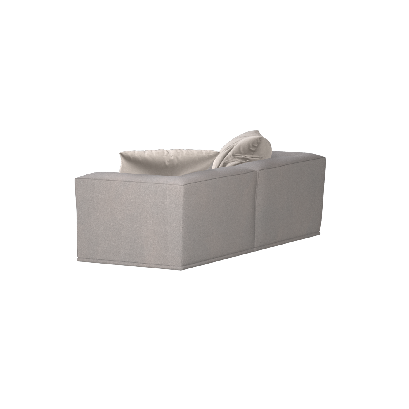 Savile Sofa — Compact Form with Wide Straight Armrests