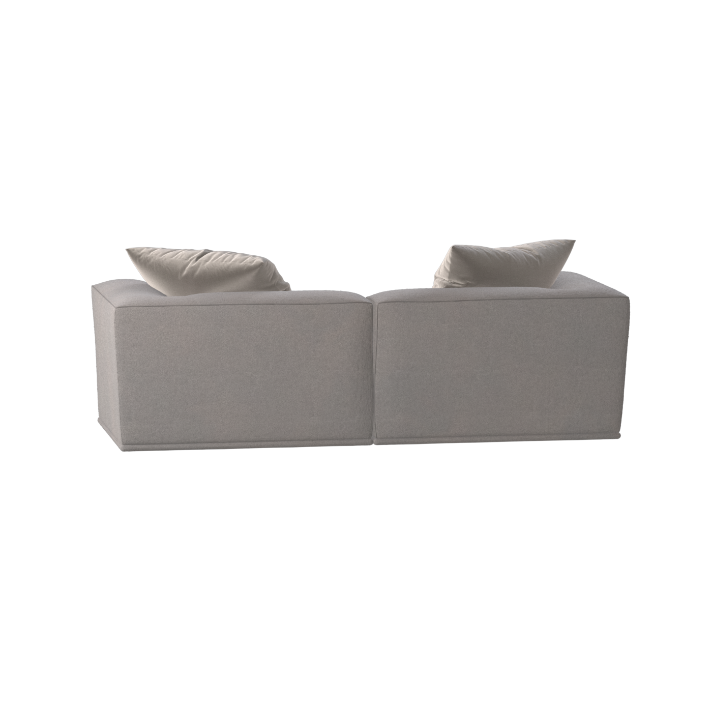 Savile Sofa — Compact Form with Wide Straight Armrests