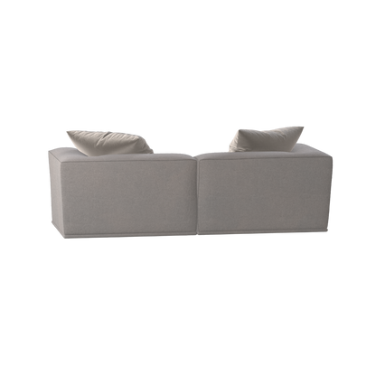 Savile Sofa — Compact Form with Wide Straight Armrests