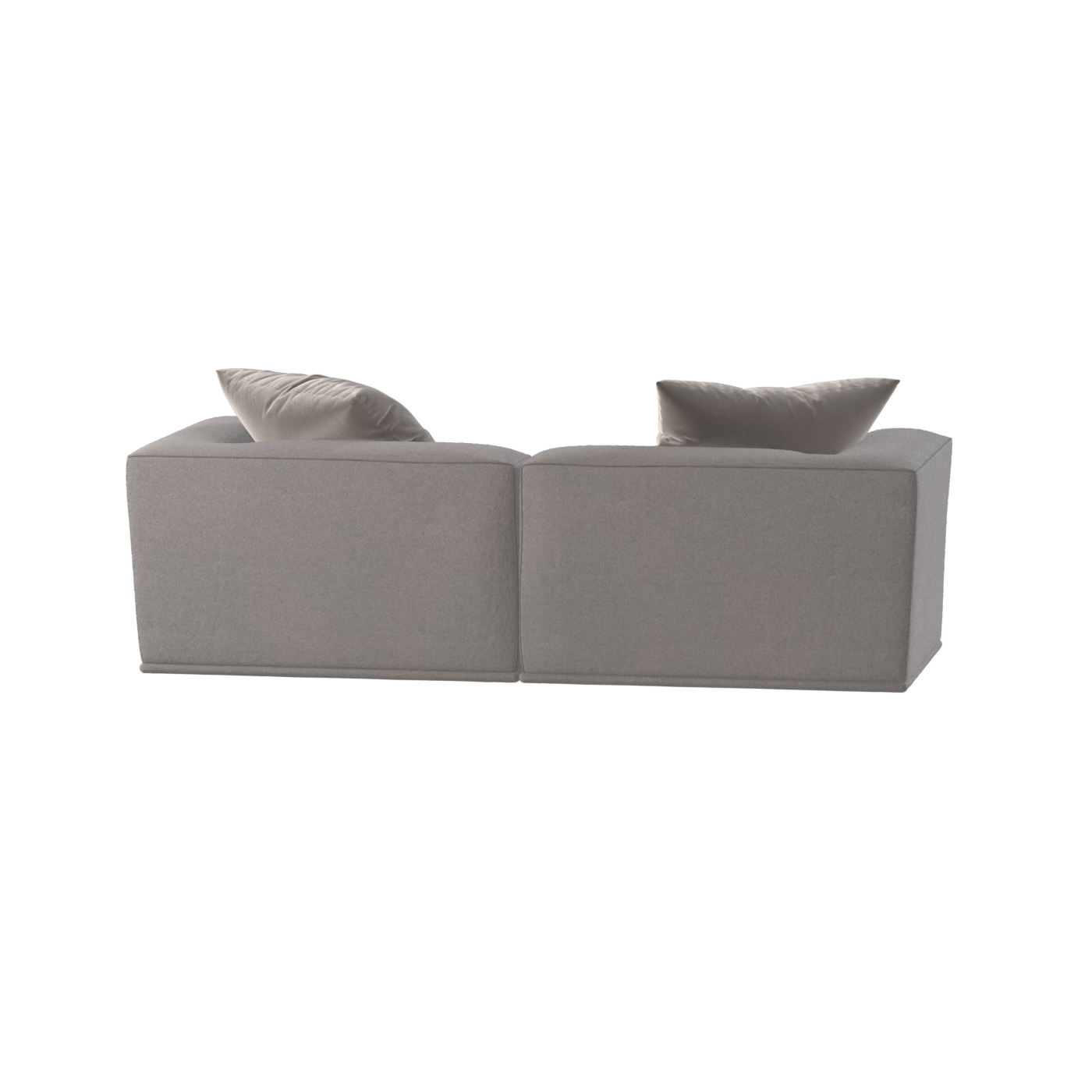 Savile Sofa — Compact Form with Wide Straight Armrests