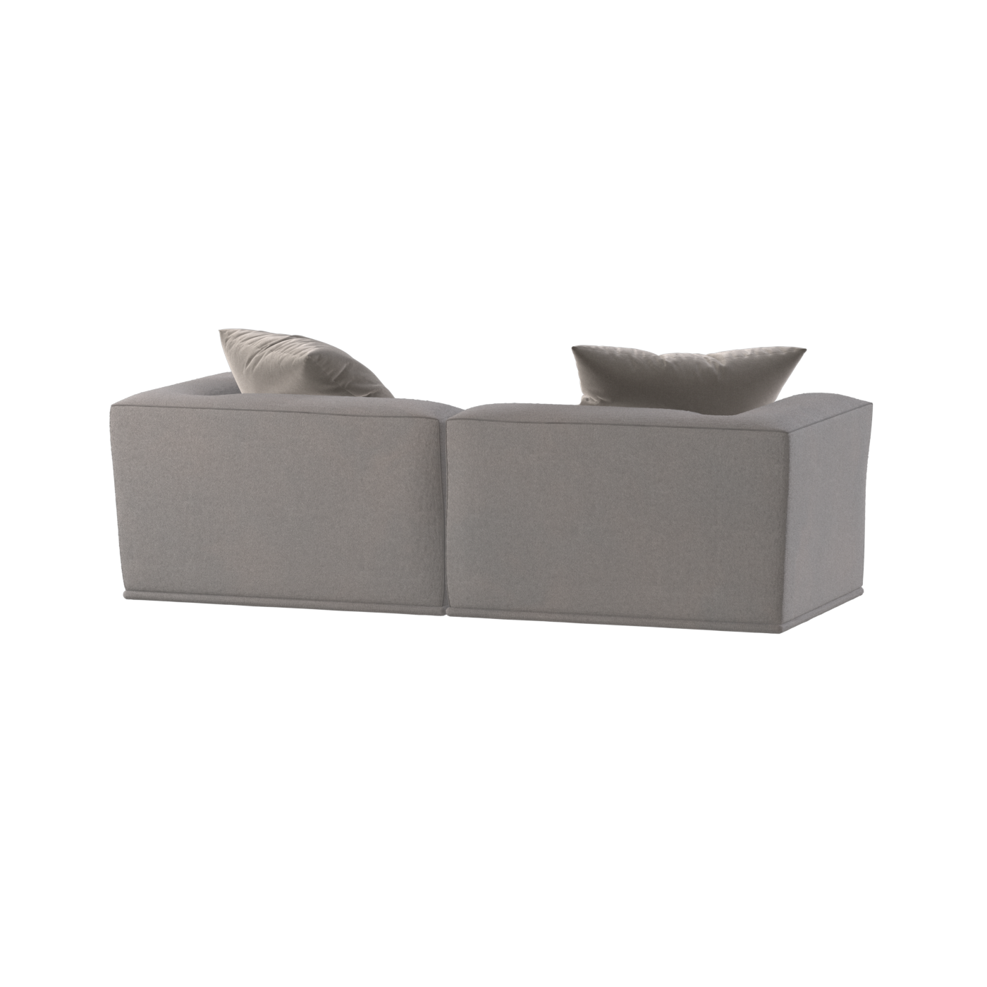 Savile Sofa — Compact Form with Wide Straight Armrests