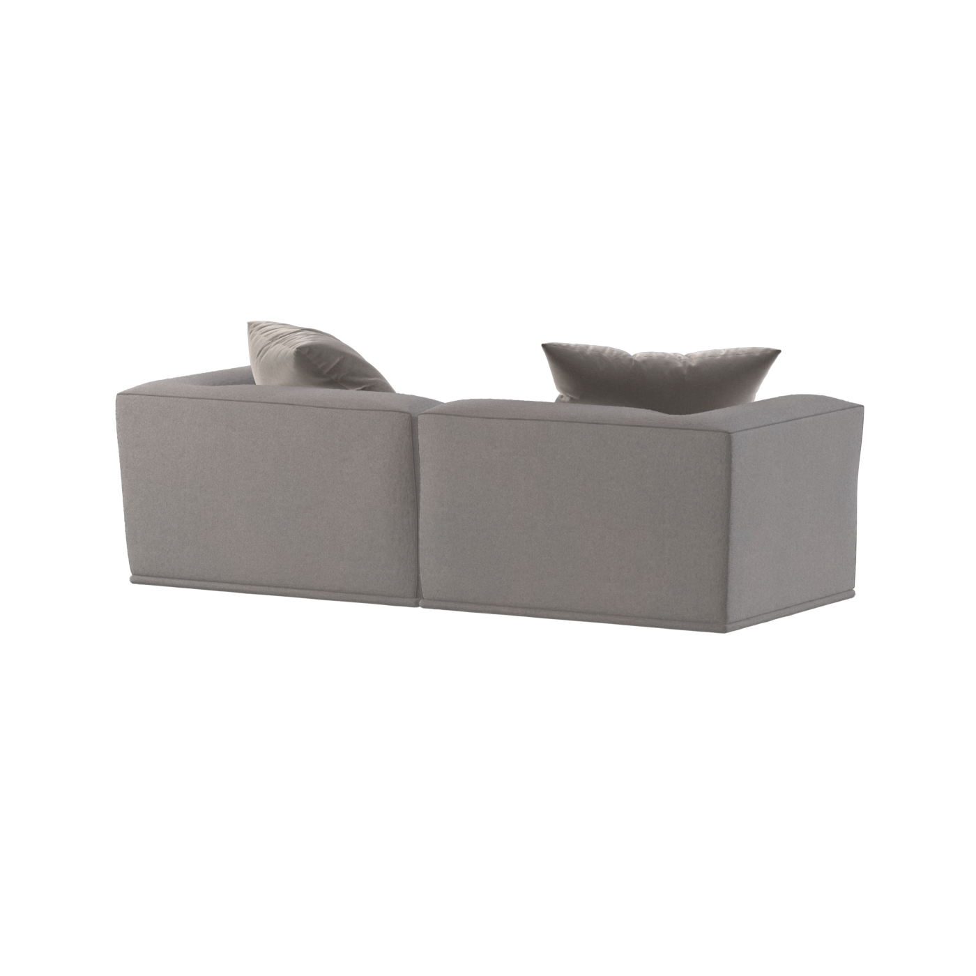 Savile Sofa — Compact Form with Wide Straight Armrests