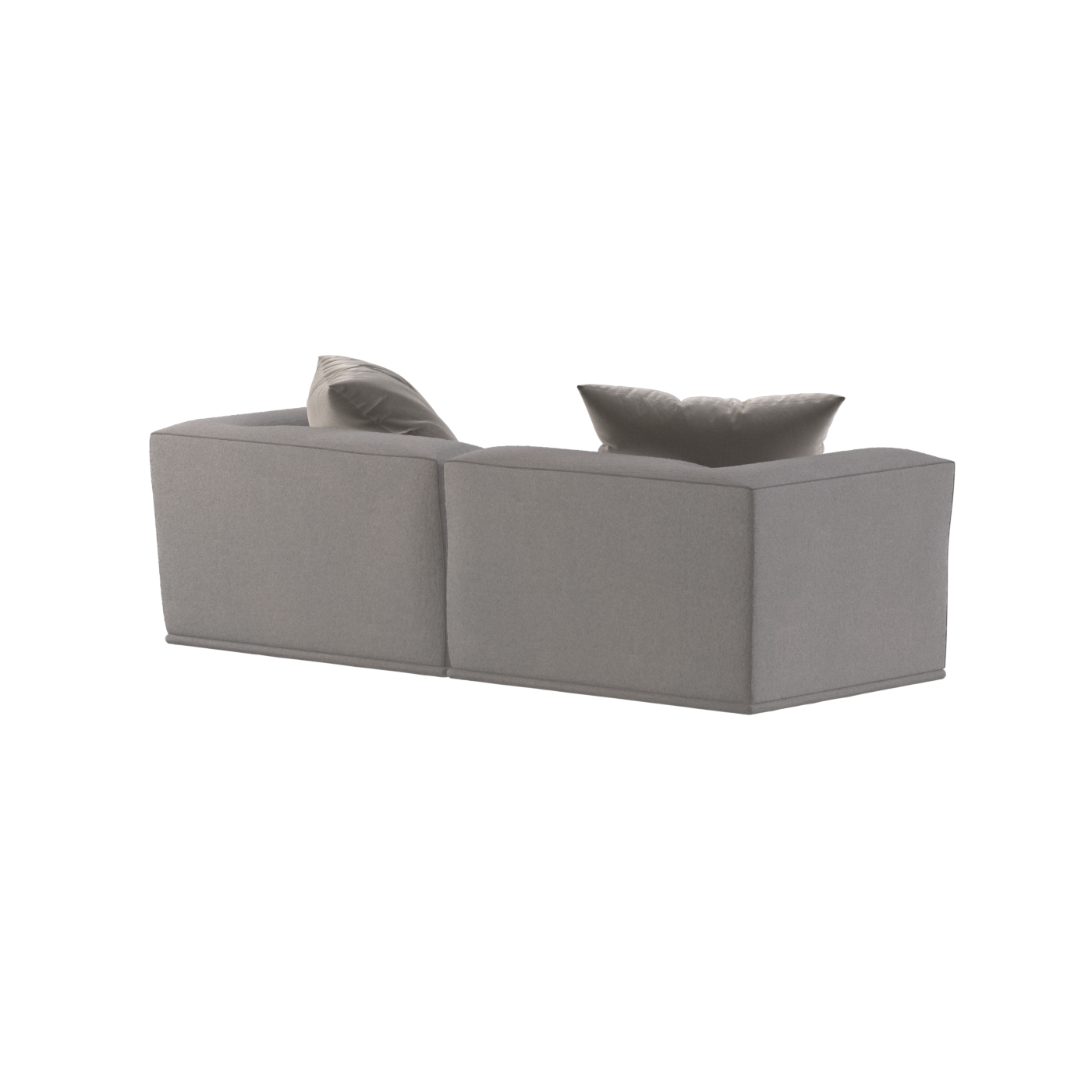 Savile Sofa — Compact Form with Wide Straight Armrests