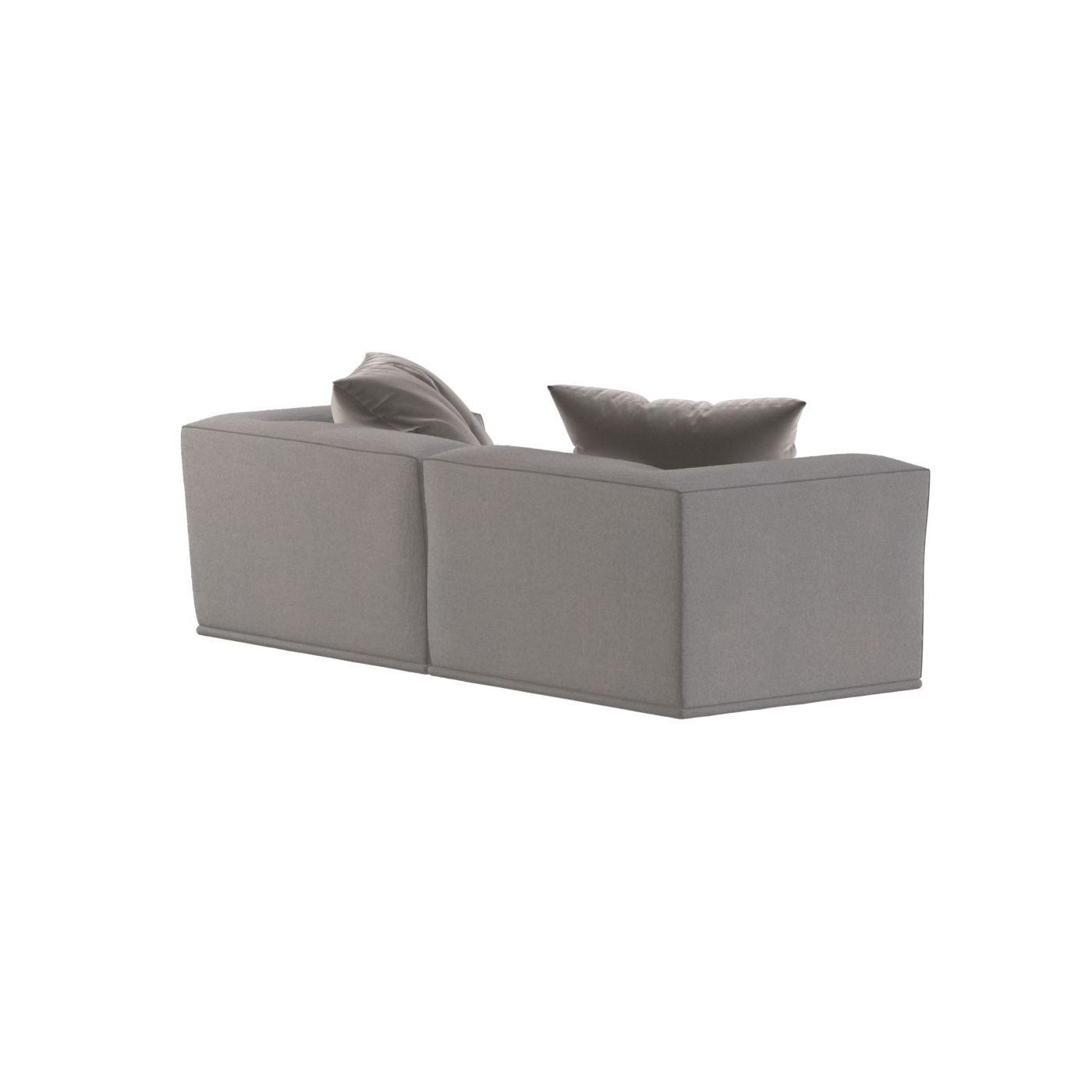 Savile Sofa — Compact Form with Wide Straight Armrests
