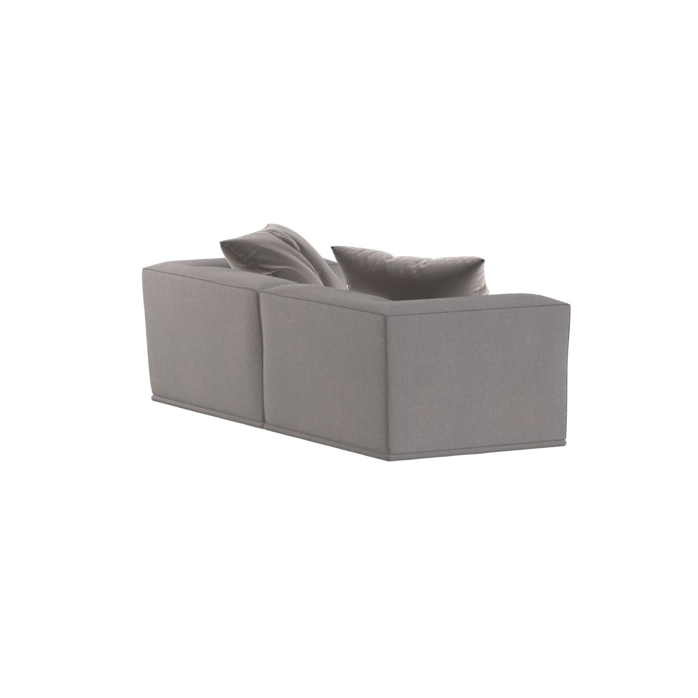 Savile Sofa — Compact Form with Wide Straight Armrests