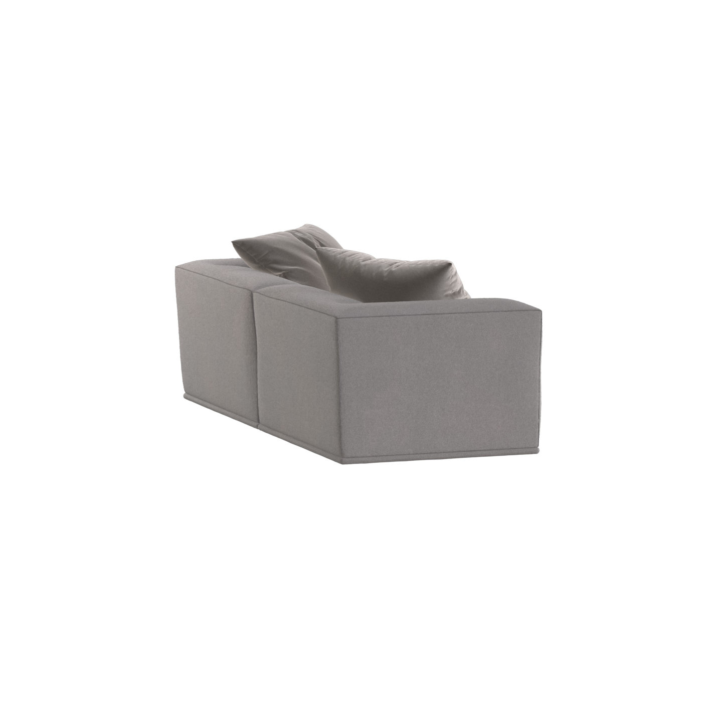 Savile Sofa — Compact Form with Wide Straight Armrests