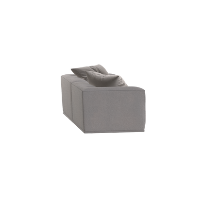 Savile Sofa — Compact Form with Wide Straight Armrests
