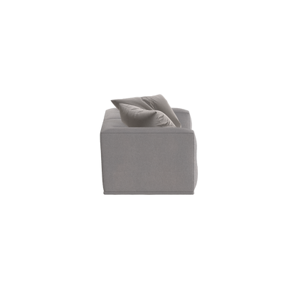 Savile Sofa — Compact Form with Wide Straight Armrests