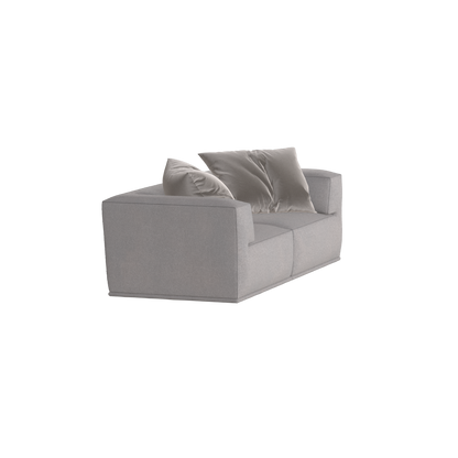 Savile Sofa — Compact Form with Wide Straight Armrests