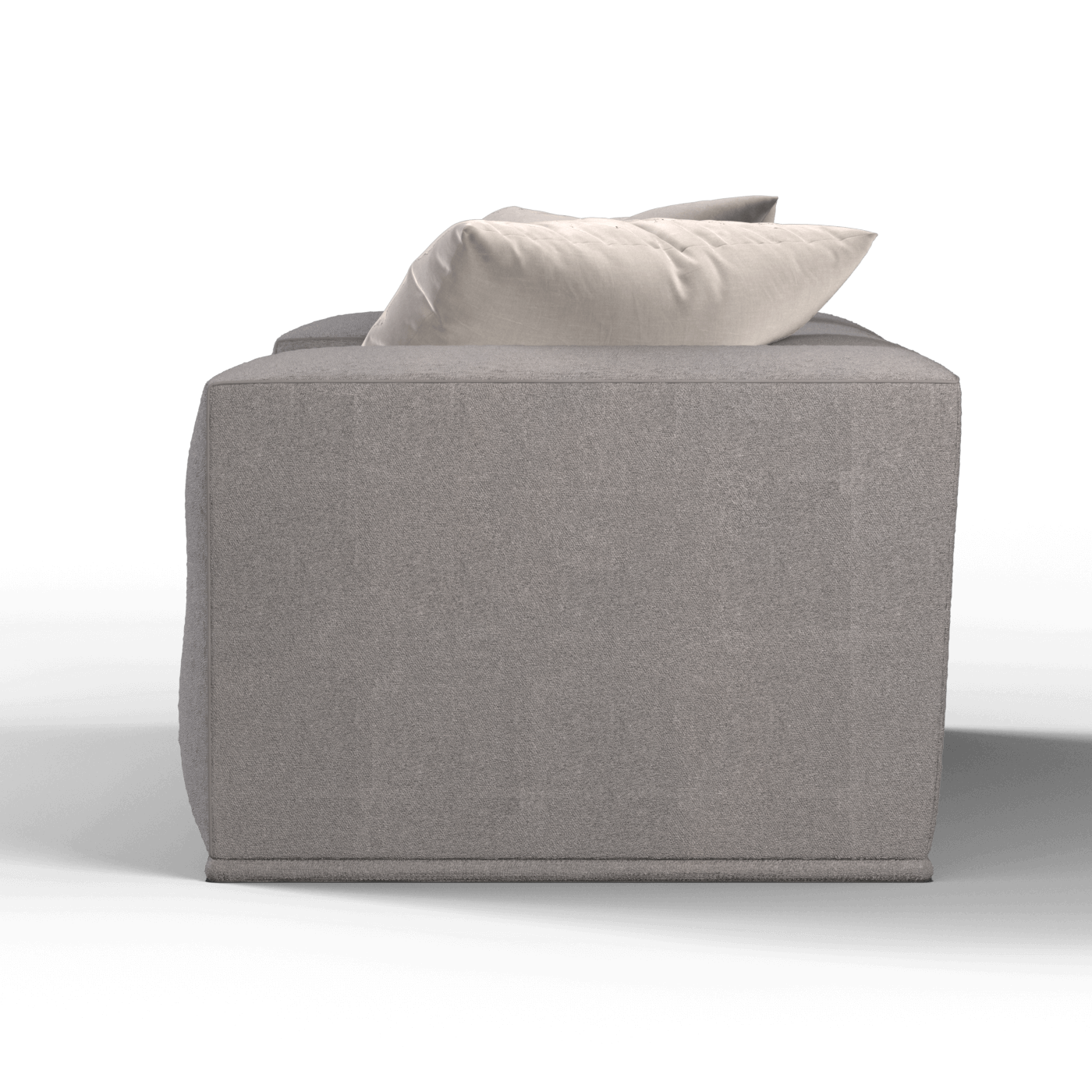 Savile Sofa — Compact Form with Wide Straight Armrests
