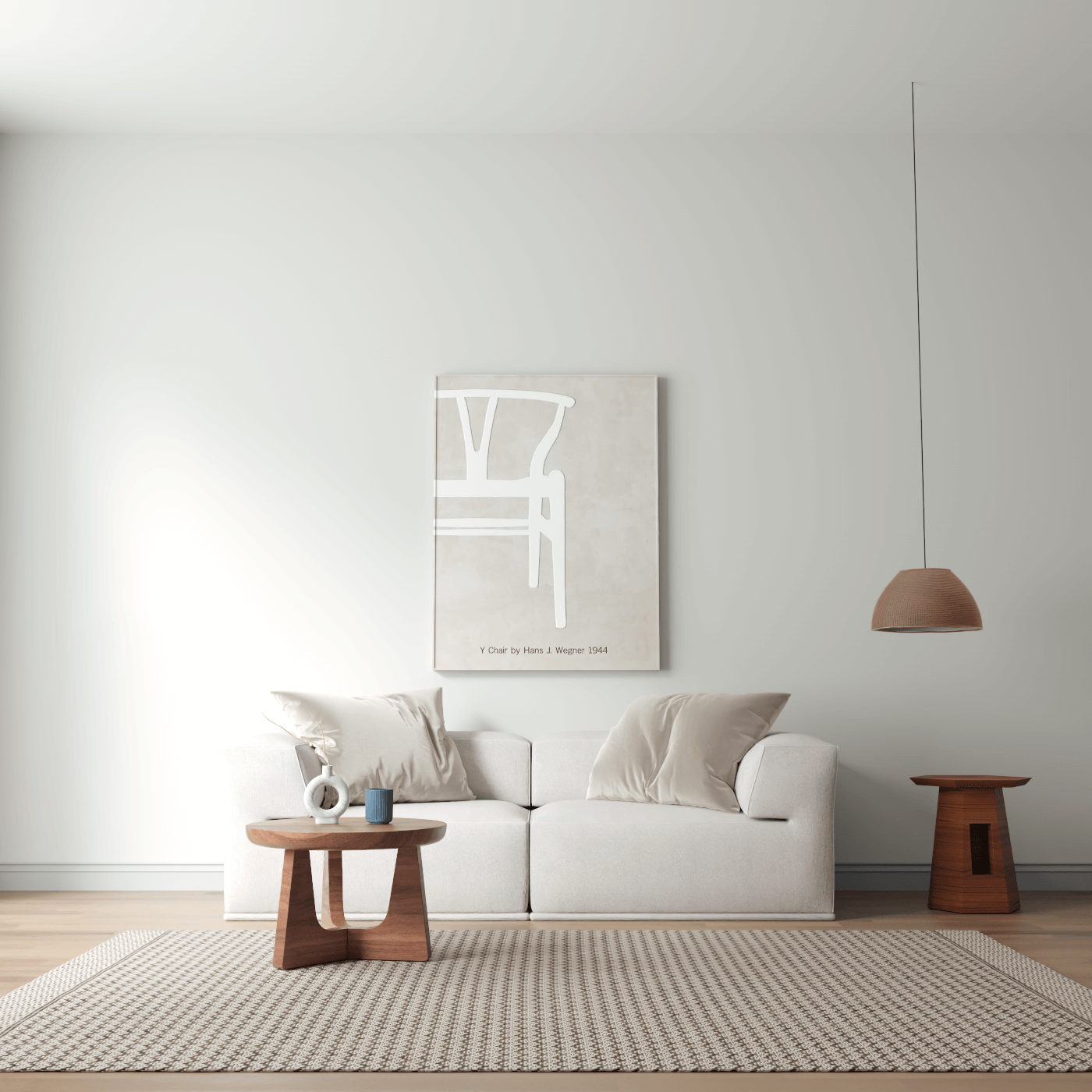Savile Sofa — Compact Form with Wide Straight Armrests