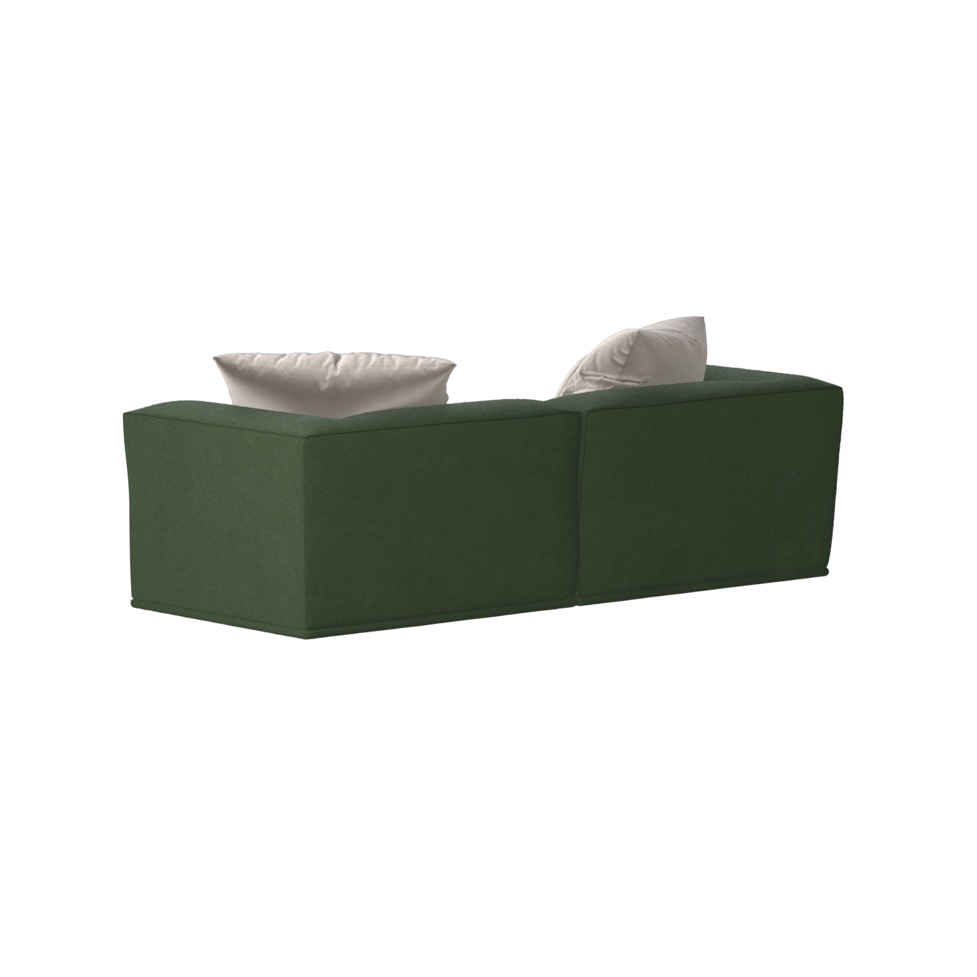 Savile Sofa — Compact Form with Wide Straight Armrests
