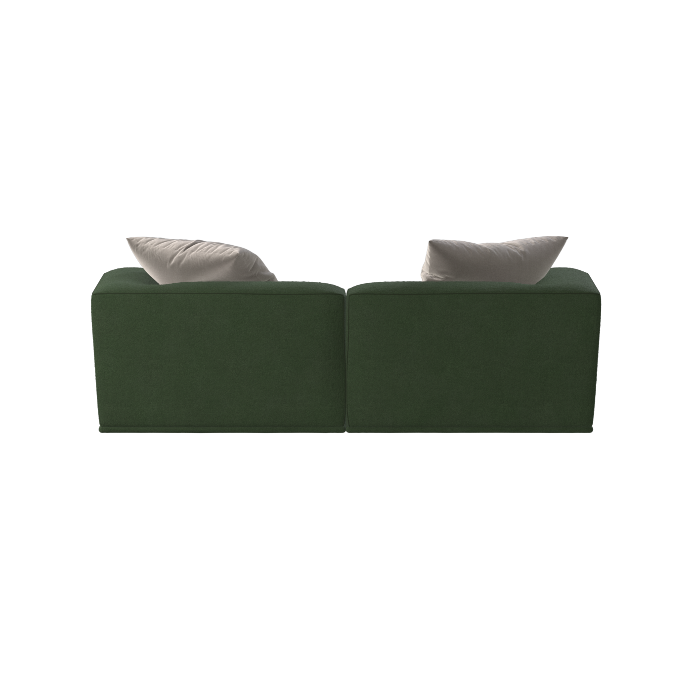 Savile Sofa — Compact Form with Wide Straight Armrests