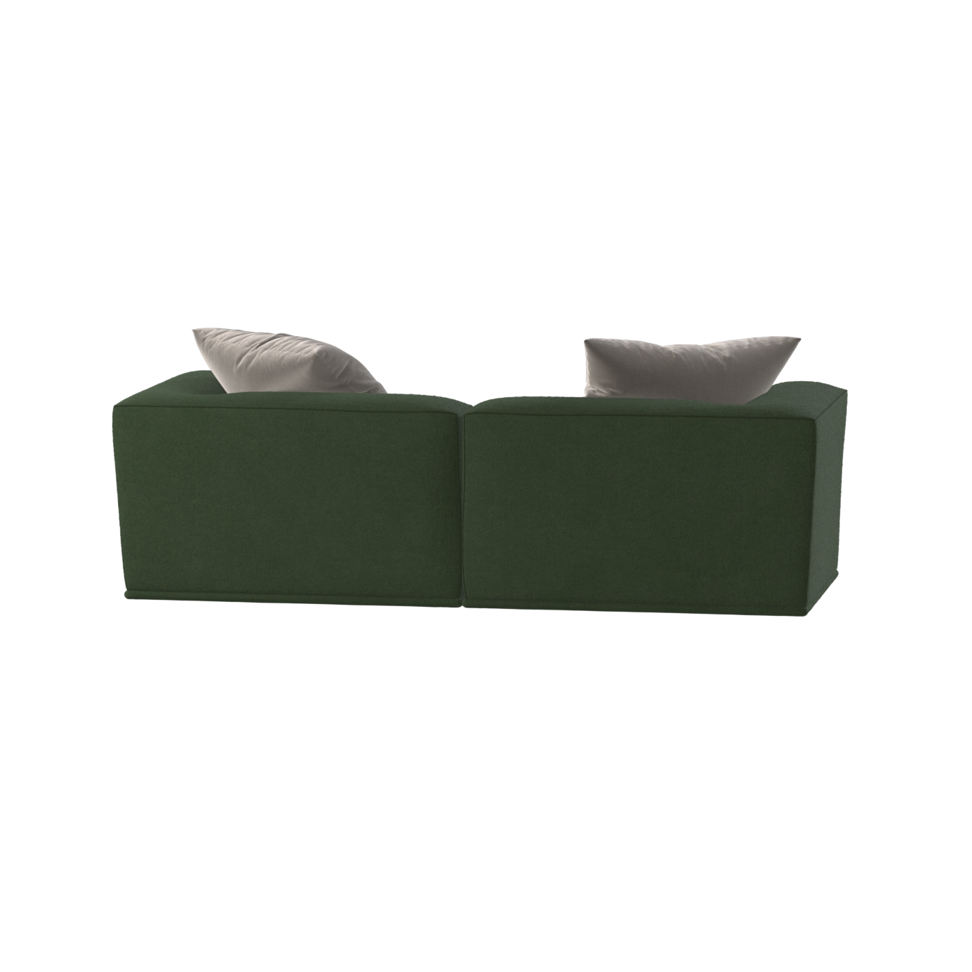 Savile Sofa — Compact Form with Wide Straight Armrests