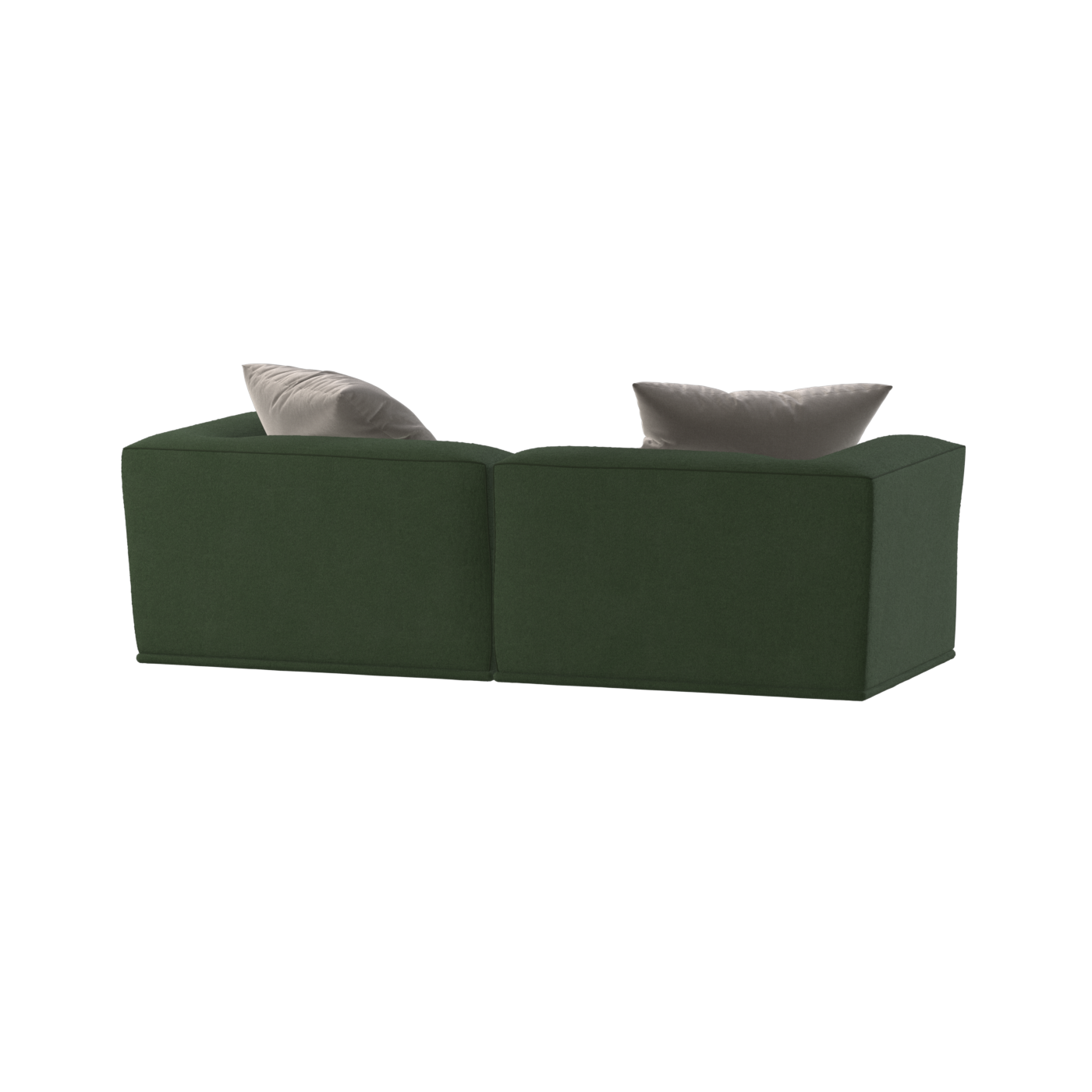 Savile Sofa — Compact Form with Wide Straight Armrests