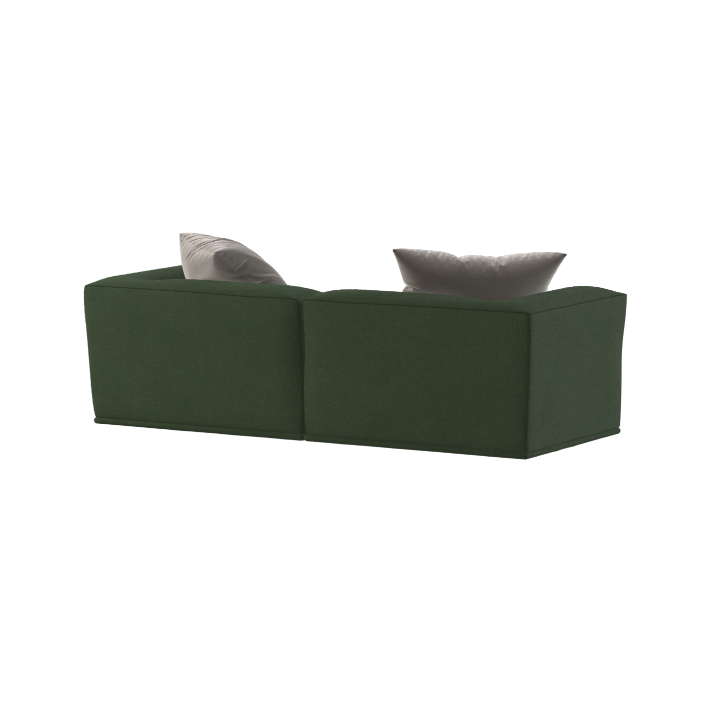 Savile Sofa — Compact Form with Wide Straight Armrests