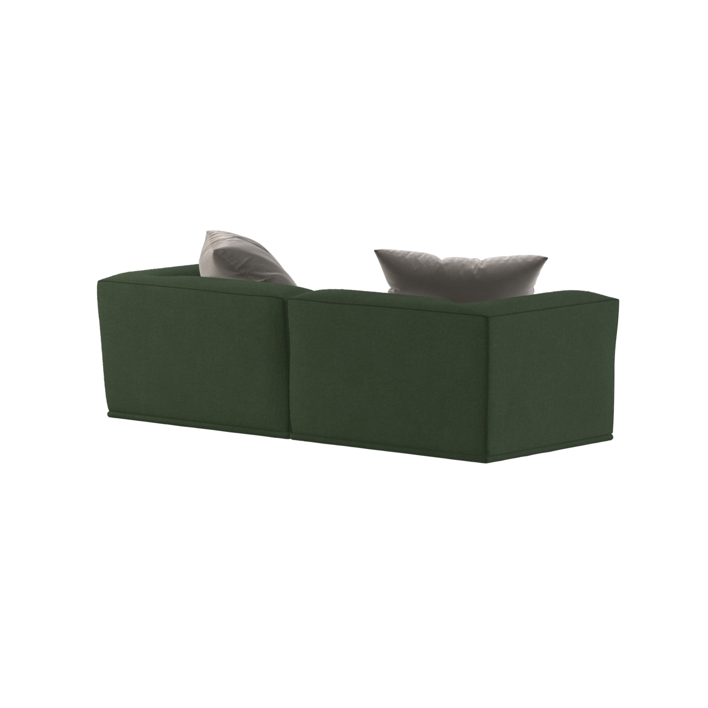Savile Sofa — Compact Form with Wide Straight Armrests